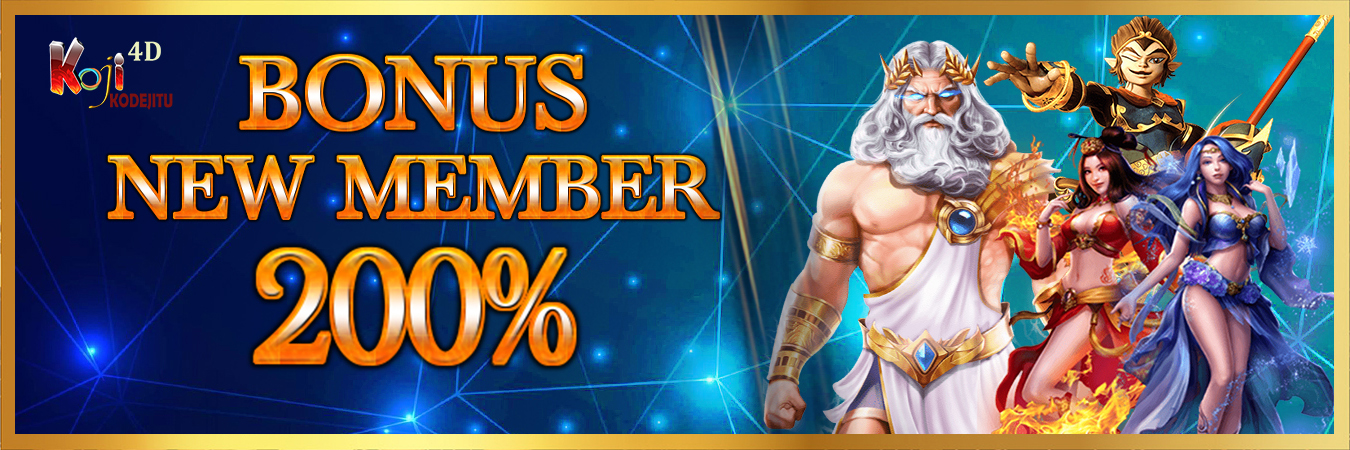 Bonus New Member Slot 200%